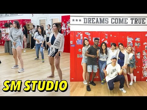 KPOP DANCE TRAINING & SM Town Penthouse Tour