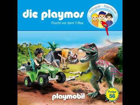Die Playmos - Folge 56: Flucht vor dem T-Rex (Hörprobe)