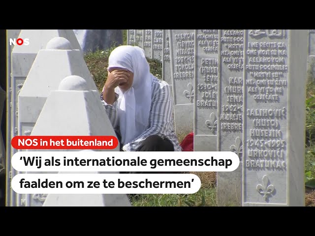 Srebrenica herdenkt genocide, minister Veldkamp ook aanwezig