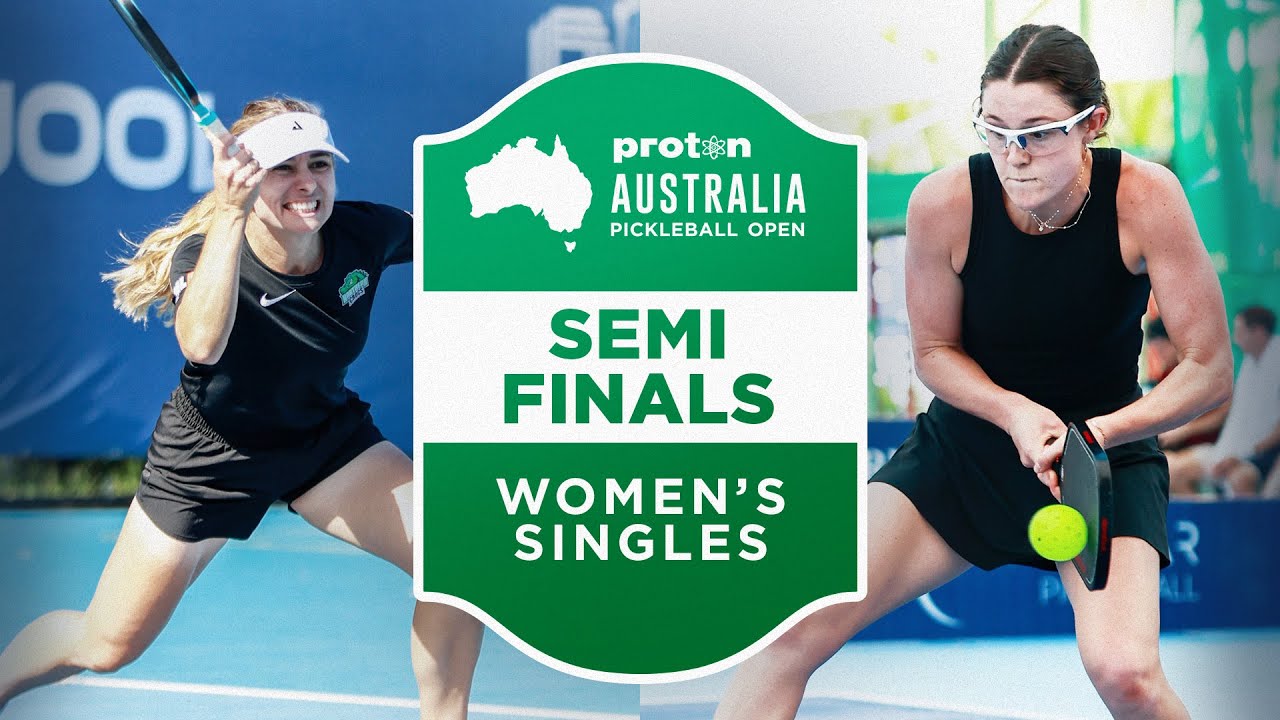 Andie Dikosavljevic vs Somer Dalla Bona at the Proton Australia Pickleball Open