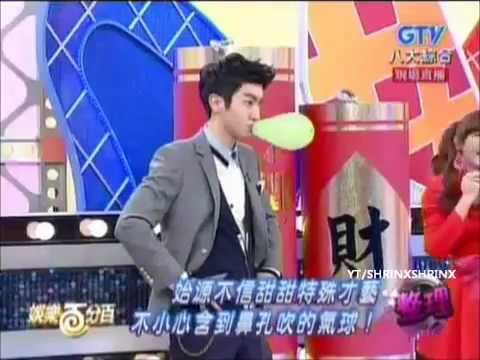 Donghae Oppa Oppa solo dance Siwon's balloon incident