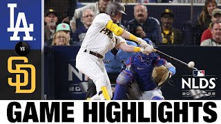 Dodgers vs. Padres NLDS Game 4 Highlights (10/15/22) | MLB Highlights