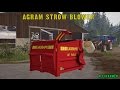 Straw blower Agram jet paille v3.0