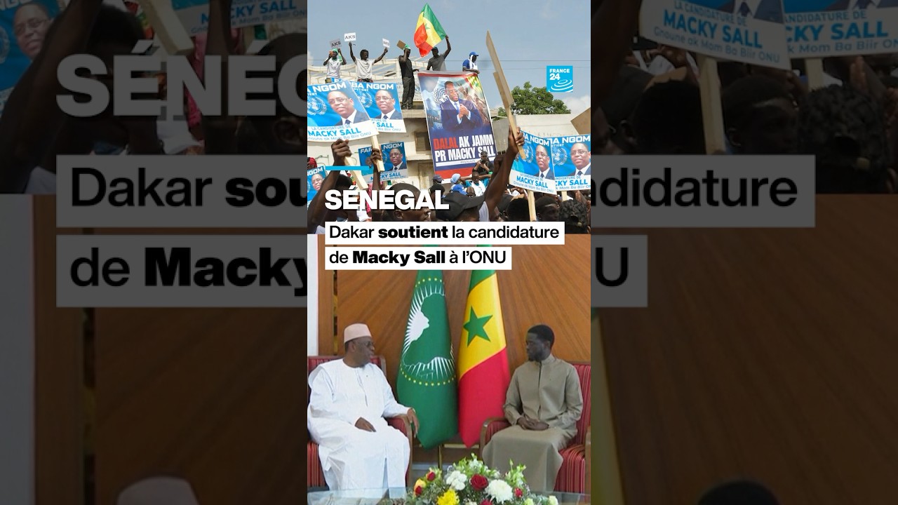 Sénégal : Dakar soutient la candidature de Macky Sall à l’ONU • FRANCE 24