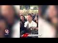 Rahul Gandhi Chit Chat With Media Friends | V6 News  - 02:59 min - News - Video
