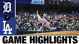 Tigers vs. Dodgers Game Highlights (5/1/22) | MLB Highlights