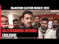 Rajasthan Election Results | Who Will Be Rajasthan CM If BJP Wins? What Rajyavardhan Rathore Said