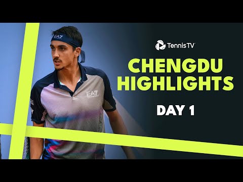 Sonego Faces Daniel; Mpetshi Perricard Also In Action | Chengdu 2024 Day 1 Highlights