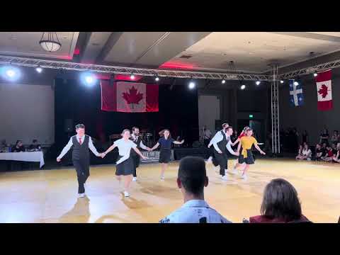 Just For Kicks in the Amateur Team Final at Canadian Swing Championships 2024