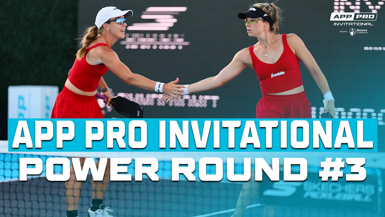 Sofia Sewing and Megan Fudge vs. Jill Braverman and Emilia Schmidt | APP Pro Invitational
