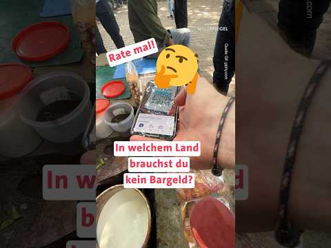 Bargeld adieu! In diesem Land zahlst du bargeldlos: