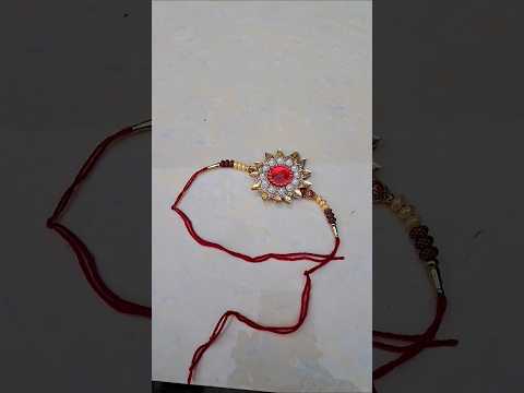 💕 how to make rakhi at home with card bord ♥️#rakshabandhanspecial#rakhi #shorts