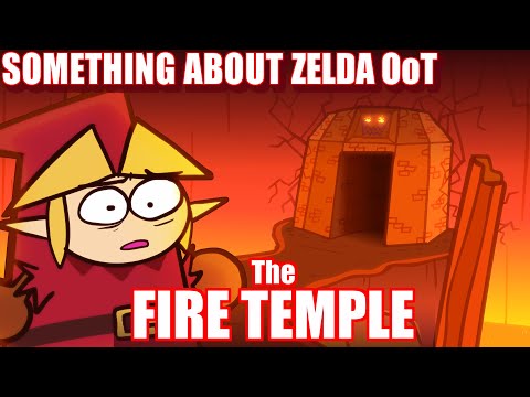 Something About Zelda Ocarina of Time PART 3: The FIRE TEMPLE (Loud Sound Warning) 🔥🧝🏻🔥