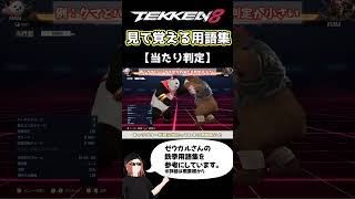 【鉄拳8】見て覚える用語集【当たり判定】