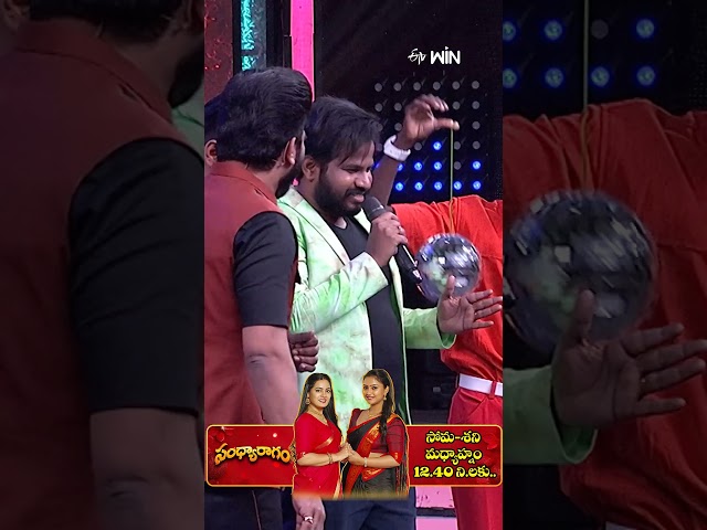 #shorts - Pradeep Ultimate Comedy Performance #SudigaliSudher #HyperAadi #Dhee #Danceshow