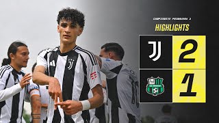 HIGHLIGHTS Primavera 1 | Juventus 2-1 Sassuolo | Boufandar & Vacca GOALS!