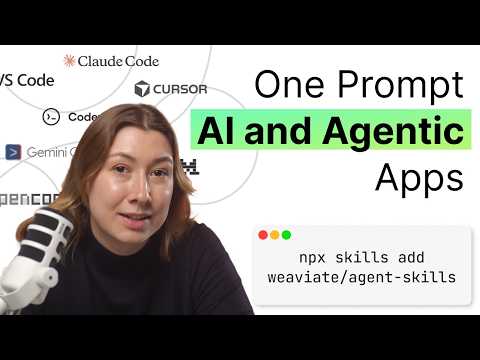 Build AI and Agentic apps in ONE prompt