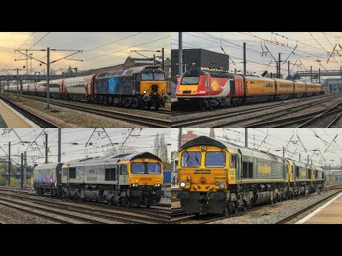 *Mk4 Drag* Trains at Doncaster (15/11/21)