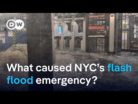 Flash floods swamp New York and New Jersey | DW News