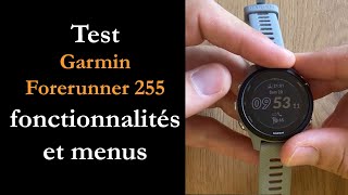 Vidéo-Test : Test Garmin Forerunner 255