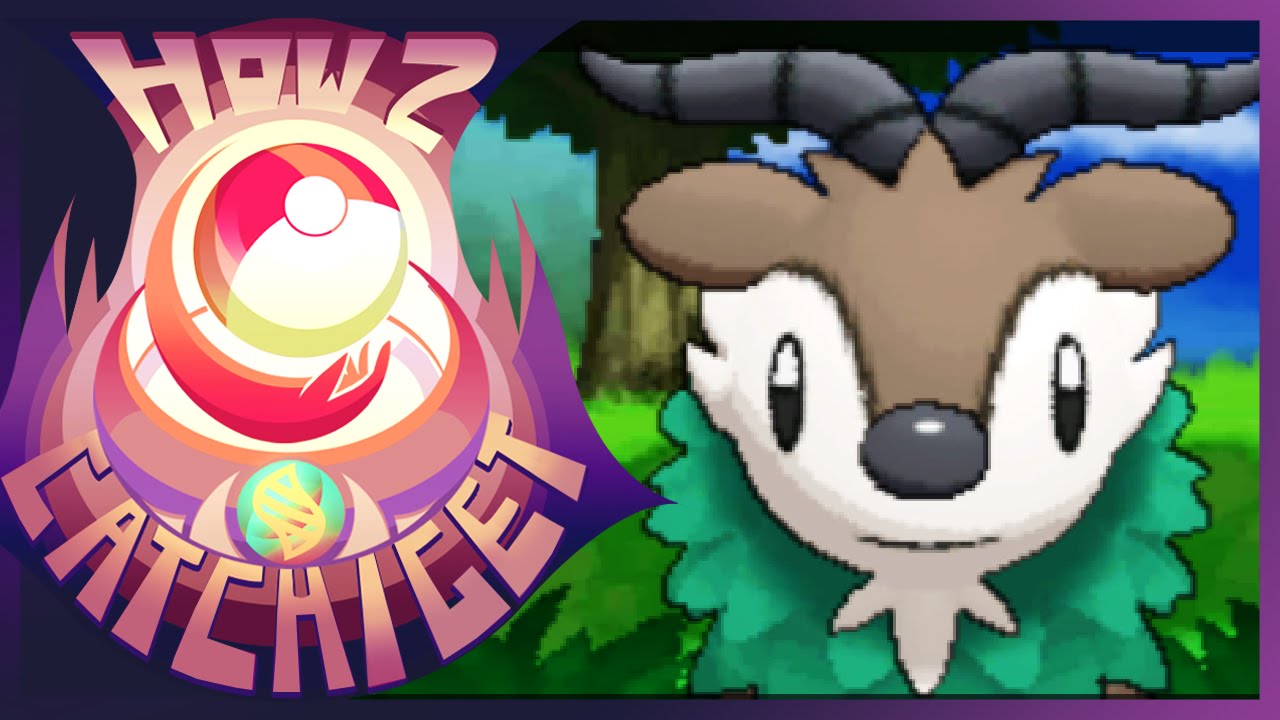 How & Where to catch/get - Skiddo in Pokemon X and Y - YouTube