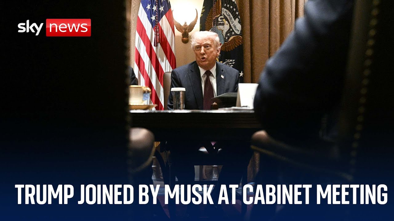 President Trump holds cabinet meeting