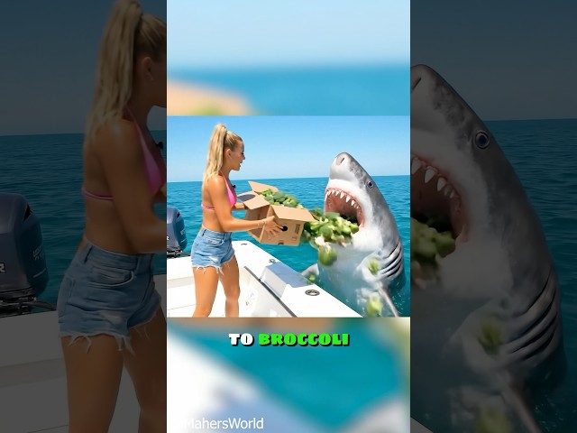 Turning Great White Sharks Into Vegetarians? #youtubeshorts #ytshorts #comedy