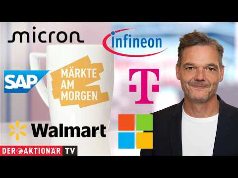 Märkte am Morgen: Micron Technology, Microsoft, Walmart, SAP, Infineon, Deutsche Telekom, ASML, <strong>LVMH</strong>