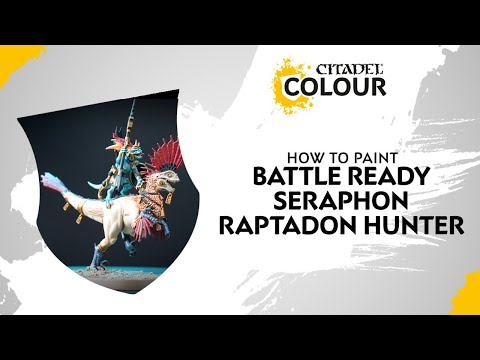 How to Paint: Battle Ready Seraphon Raptadon Hunter