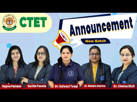 🔴Announcement🔴 CTET Live Classes Schedule Update | VJ Education By Dr. Vandana Jadon Ma'am