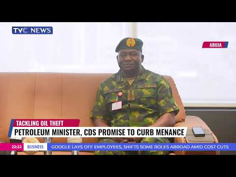 CDS Visits Petroleum Minister, Promises Collaboration In Curbing Oil Theft
