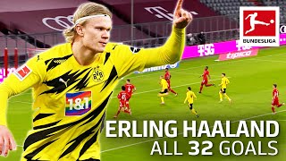 Erling Haaland — 32 Goals In Only 34 Matches