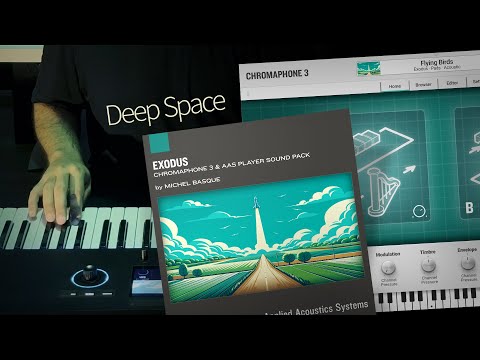 Deep Space—Thiago Pinheiro jams with the Exodus sound pack for Chromaphone 3