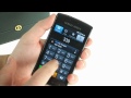 Samsung I9010 Galaxy S Giorgio Armani user interface demo