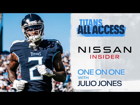 Julio Jones One-On-One | Titans All-Access video clip