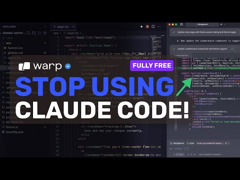 STOP Using Claude Code, THIS Alternative is WAY BETTER & FREE!