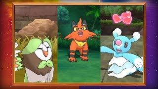 Pokémon Sole e Luna - Svelate le evoluzioni dei tre Pokémon iniziali