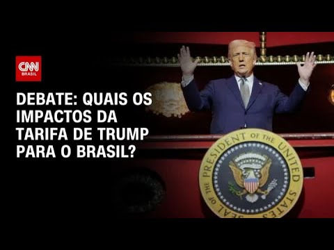 ​Governo e oposição debatem tarifa de Trump ao Brasil | CNN ARENA