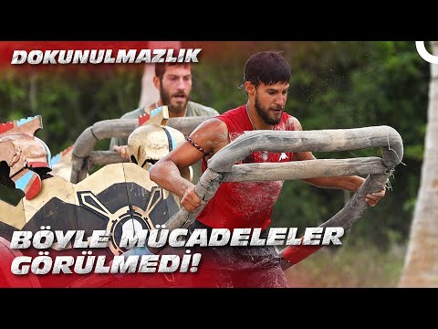 Erkeklerin Dokunulmazlık Oyunu Performansı | Survivor All Star 2022 - 81. Bölüm