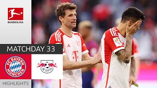 Bayern Slip in Title Race! | Bayern — RB Leipzig 1-3 | Highlights | Matchday 33 – Bundesliga 2022/23