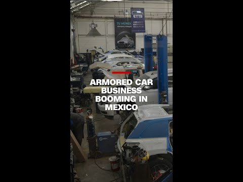 Armored car business booming in Mexico