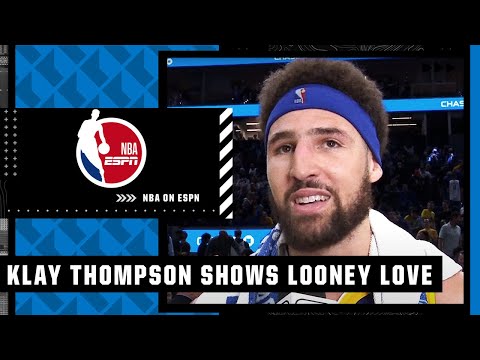 Klay Thompson on Kevon Looney: HE IS SO BIG TIME | NBA on ESPN