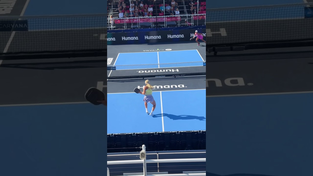 Anna Leigh Waters shows us why she’s the pickleball GOAT