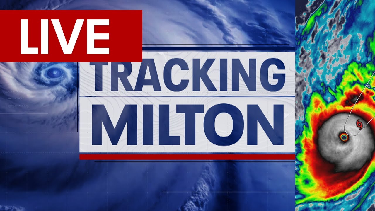 TRACKING HURRICANE MILTON LIVE: Florida in path of CAT 5 storm , 160 mph winds | LiveNOW from FOX