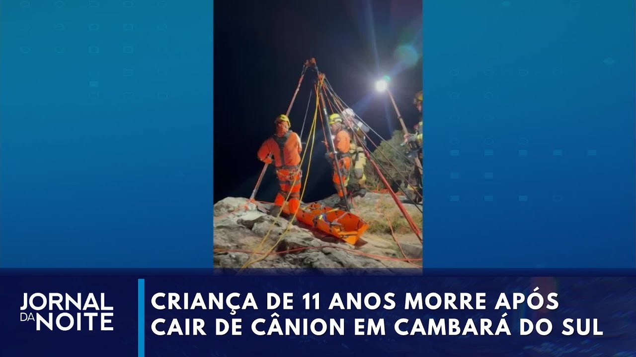 Criança de 11 anos morre após cair de cânion em Cambará do Sul RS