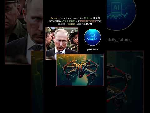 Russia's 'Digital Predator'💀 #russia #putin #russianarmy #drone #technews2025 #technews #techbuzz