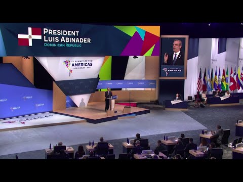 Intervención del Presidente Luis Abinader ante la IX Cumbre de las Américas.