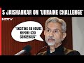 S Jaishankar On G20 Challenges: “Ukraine Contradiction, Victory For Diplomacy”