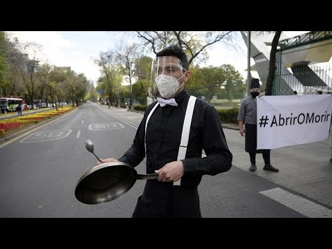 Protestas de la hostelería en México