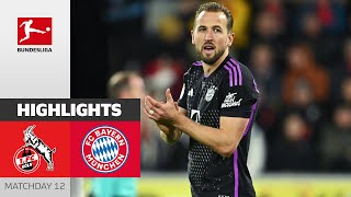 Köln — Bayern München | Highlights | MD 12 – Bundesliga 23/24